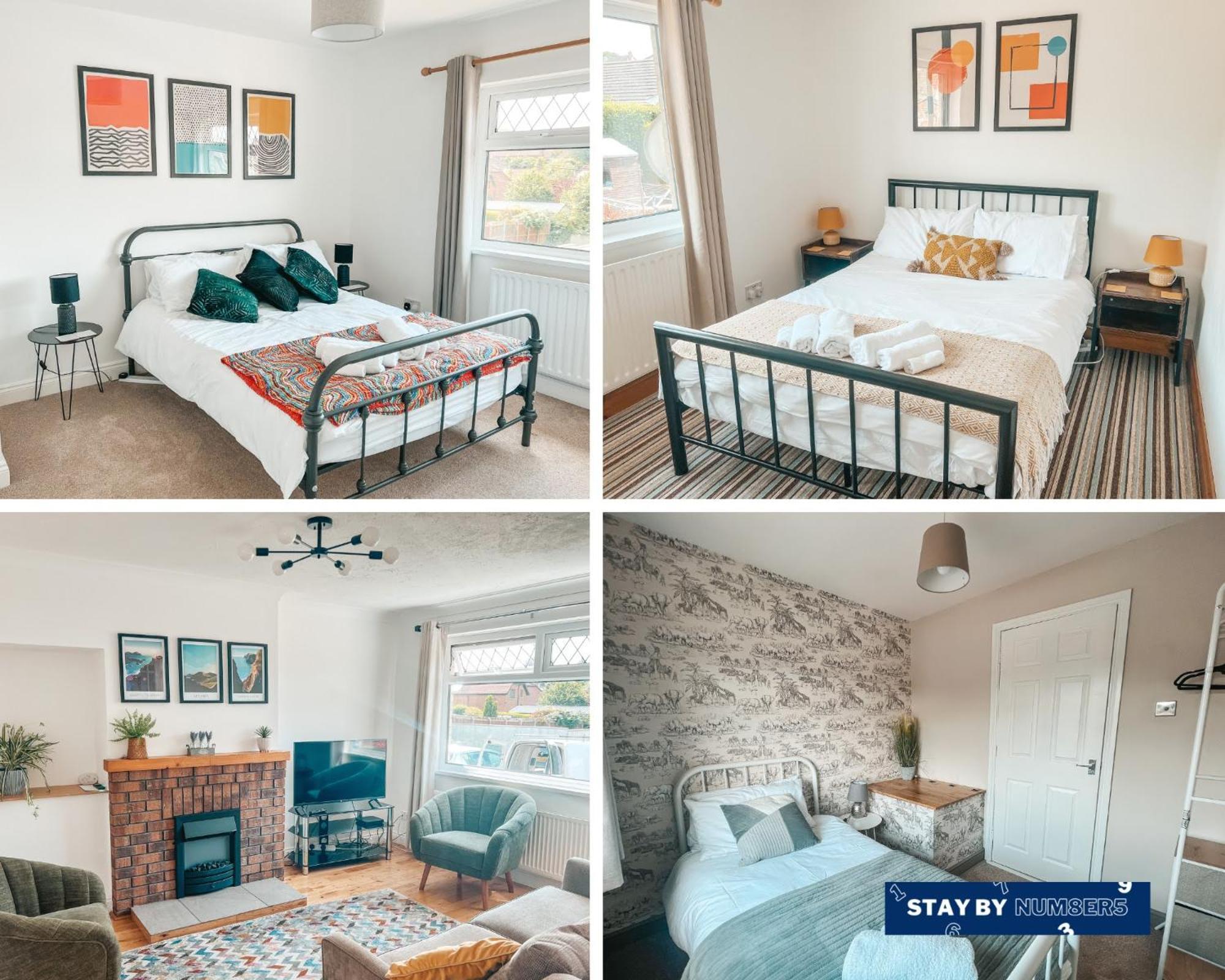 Staybynumbers - Spacious Three Bed House Royal הילסבורו מראה חיצוני תמונה
